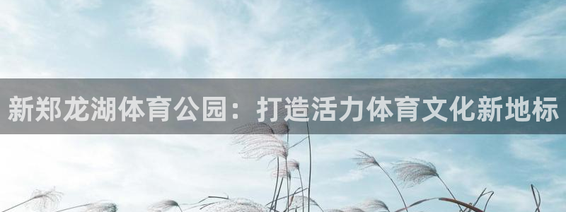 新郑龙湖体育公园：打造活力体育文化新地标