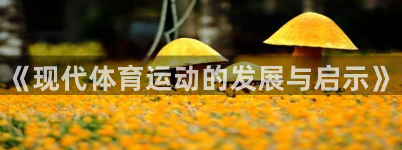 《现代体育运动的发展与启示》