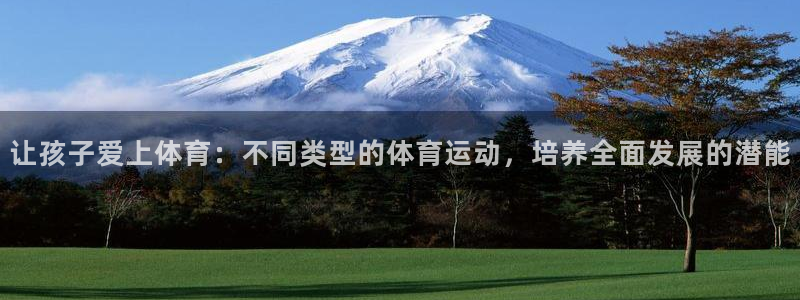 让孩子爱上体育：不同类型的体育运动，培养全面发展的潜能