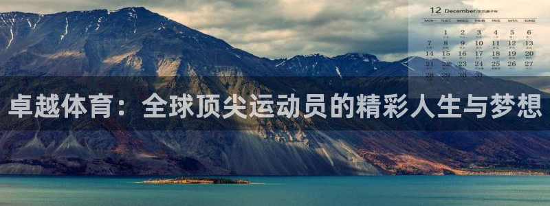 卓越体育：全球顶尖运动员的精彩人生与梦想