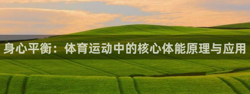 身心平衡：体育运动中的核心体能原理与应用