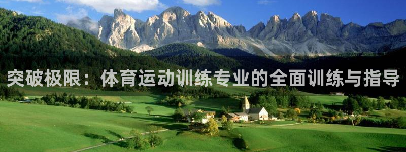 突破极限：体育运动训练专业的全面训练与指导